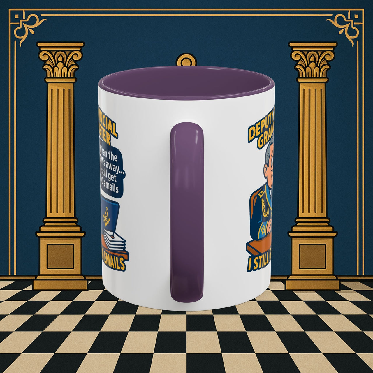 Masonic Mugs - Email Overload - Deputy Provincial Grand Master Printify