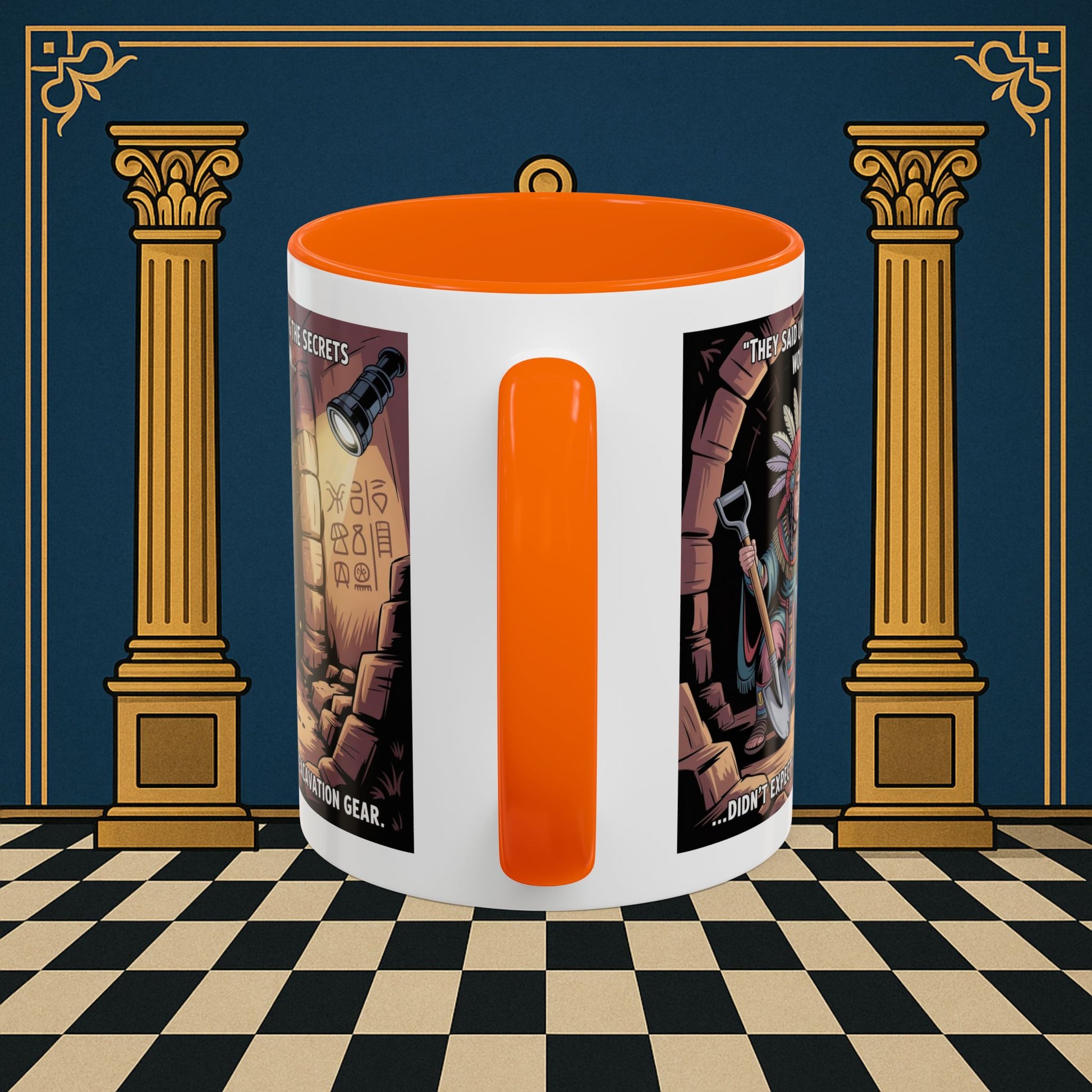Masonic Mugs - Dig Happens - Royal Arch