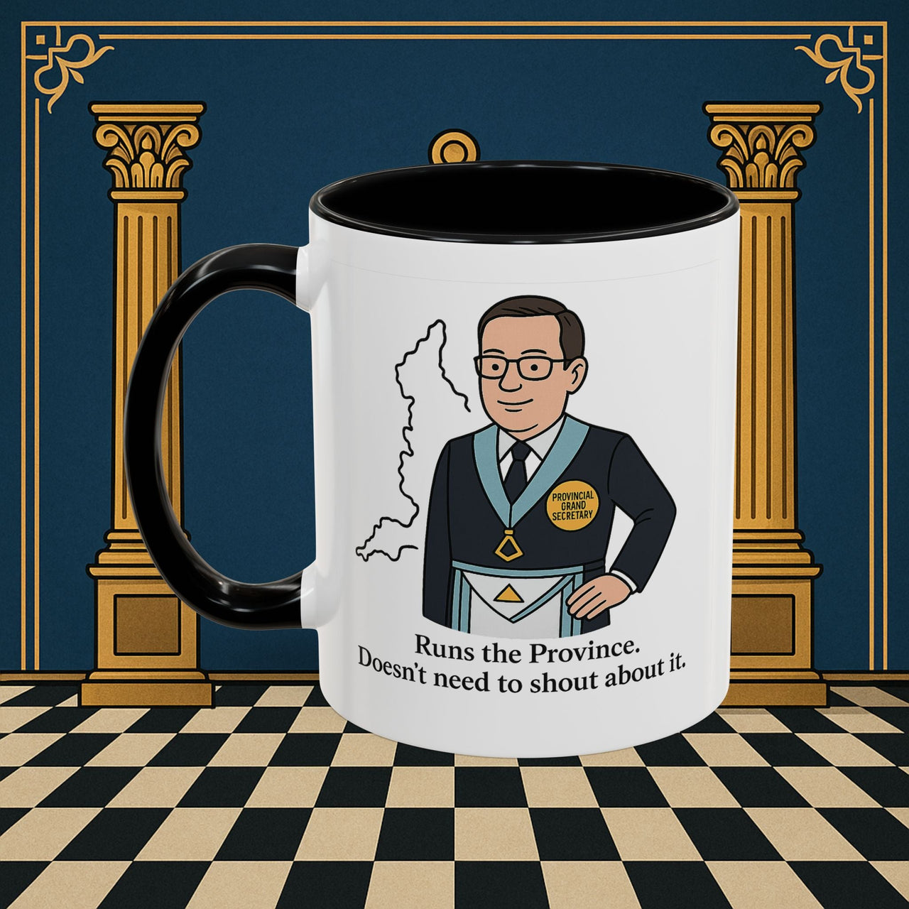 Masonic Mugs - Provincial Pride - Provincial Grand Secretary Printify