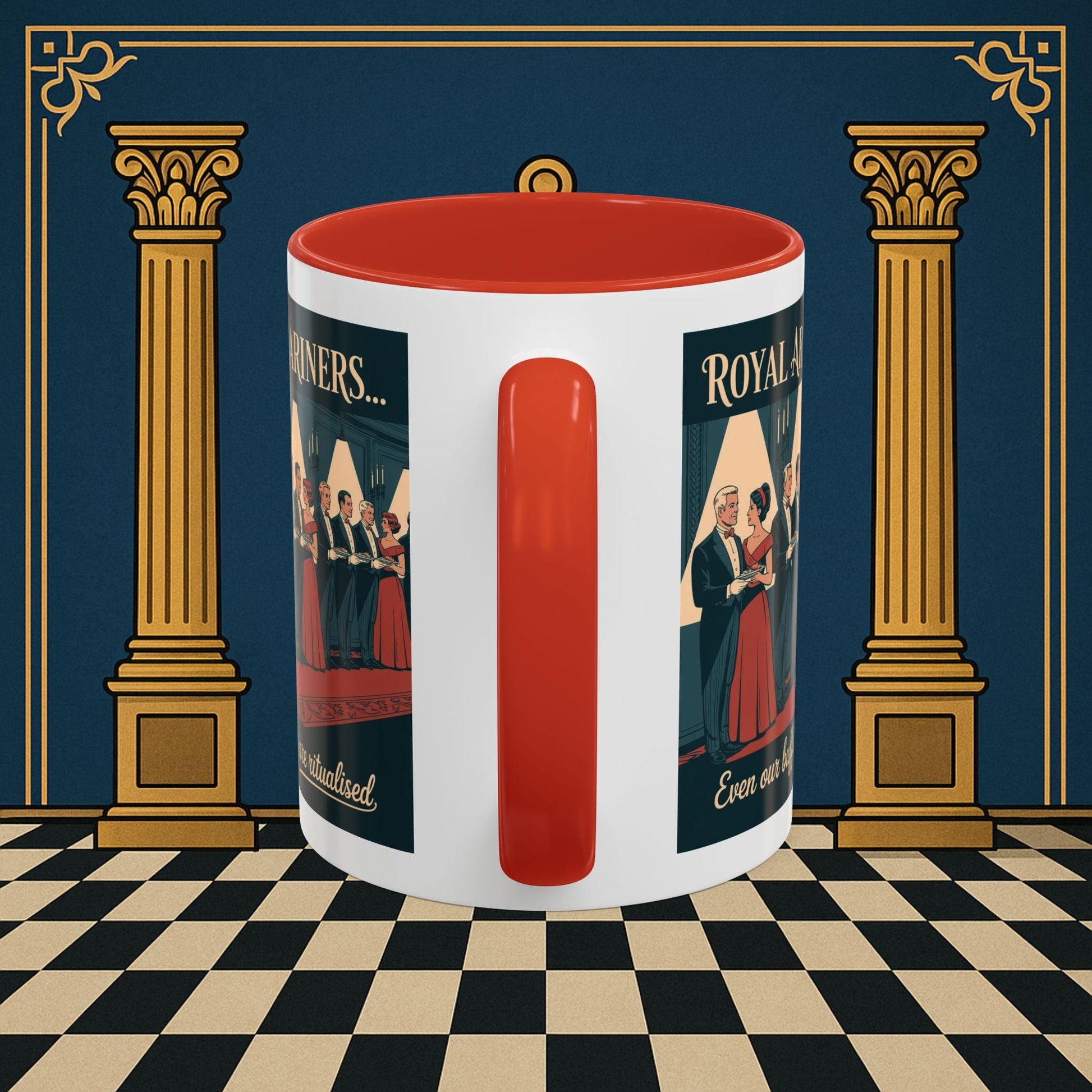 Masonic Mugs - Synchronized Service - Royal Ark Mariners Printify