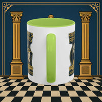 Masonic Mugs Ready to Go – Freemasonry’s First Ladies – Ladies’ Night 2025 (Accent Coloured 11oz Mug) Printify
