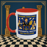 Masonic Mugs - Leadership Labyrinth - Worshipful Master Printify