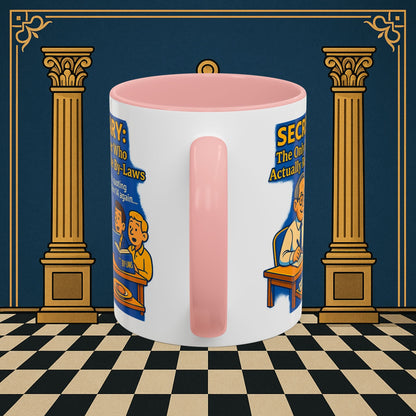 Masonic Mugs - Bureaucratic Bliss - Secretary Printify