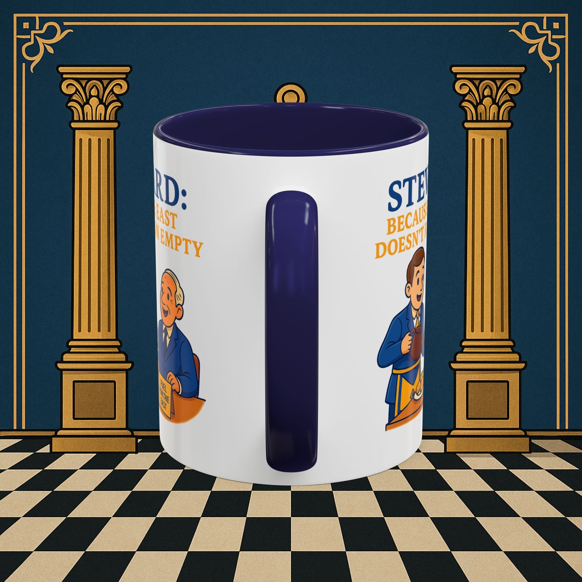 Masonic Mugs - Tea and Empires - Steward Printify
