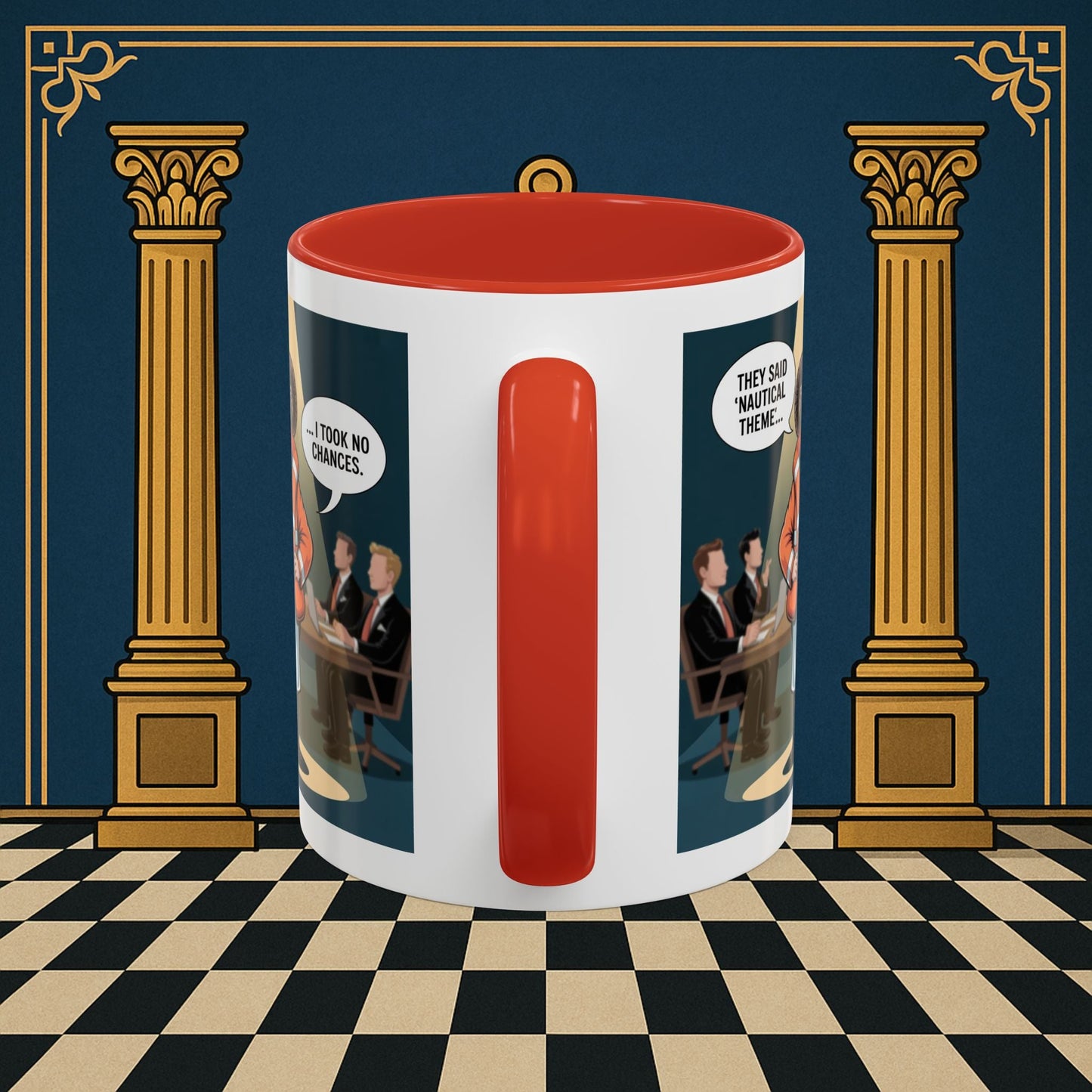 Masonic Mugs - Boardroom Baa - Royal Ark Mariner Printify
