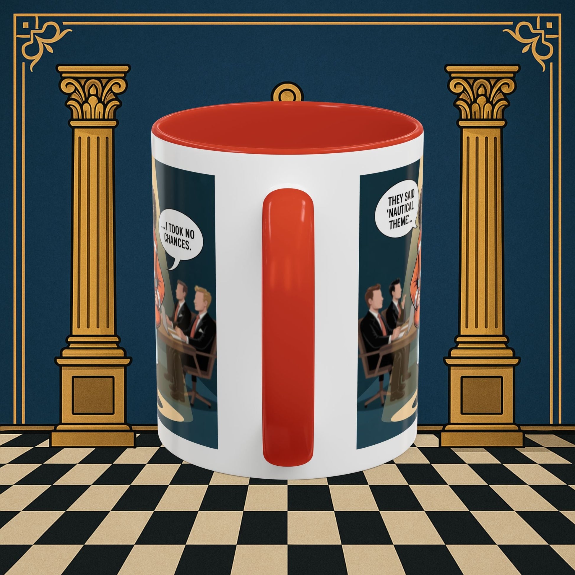 Masonic Mugs - Boardroom Baa - Royal Ark Mariner Printify