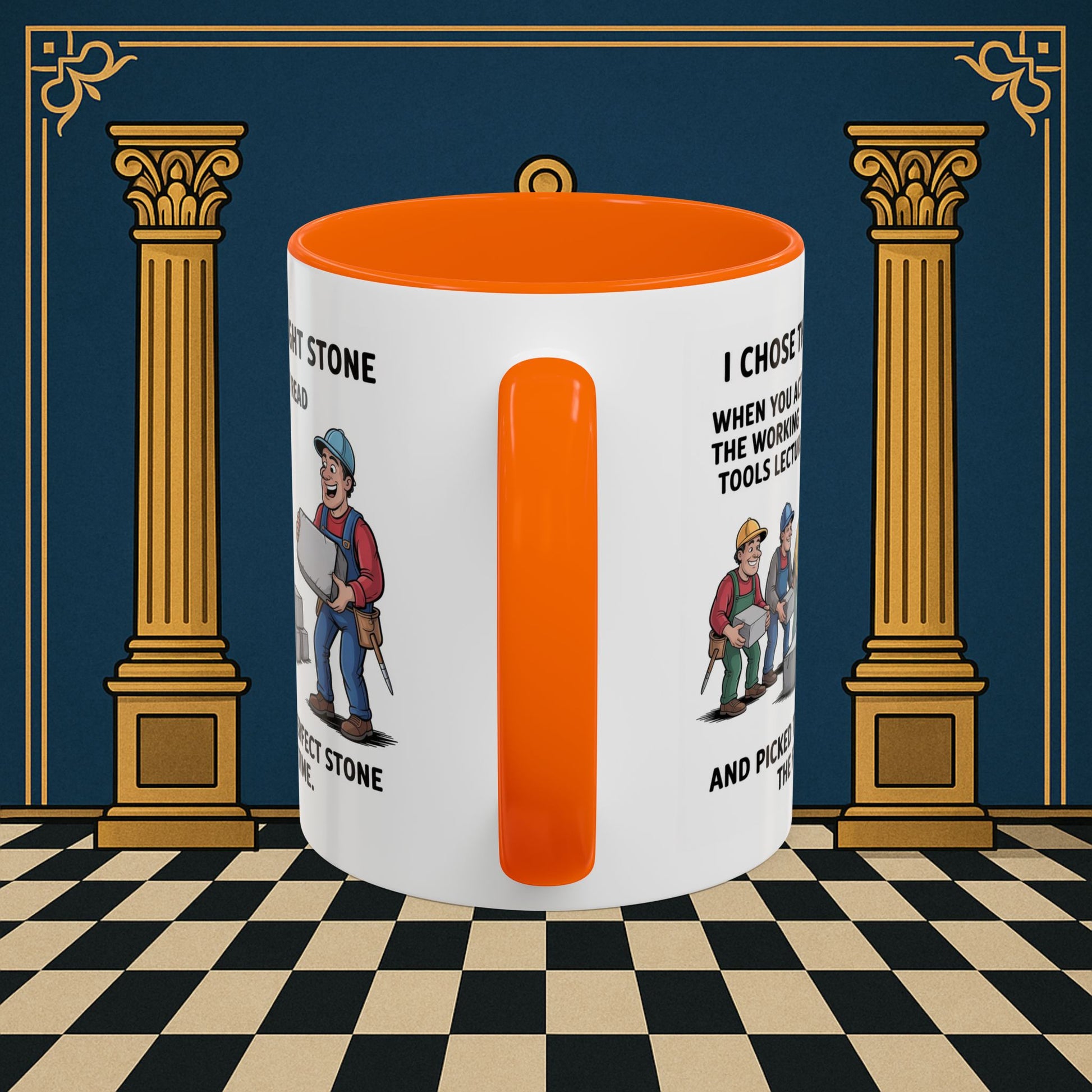 Masonic Mugs - Stone Selection Strategy - Mark Masonry