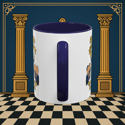 Masonic Mugs - Masonic Tea Party - Steward Printify