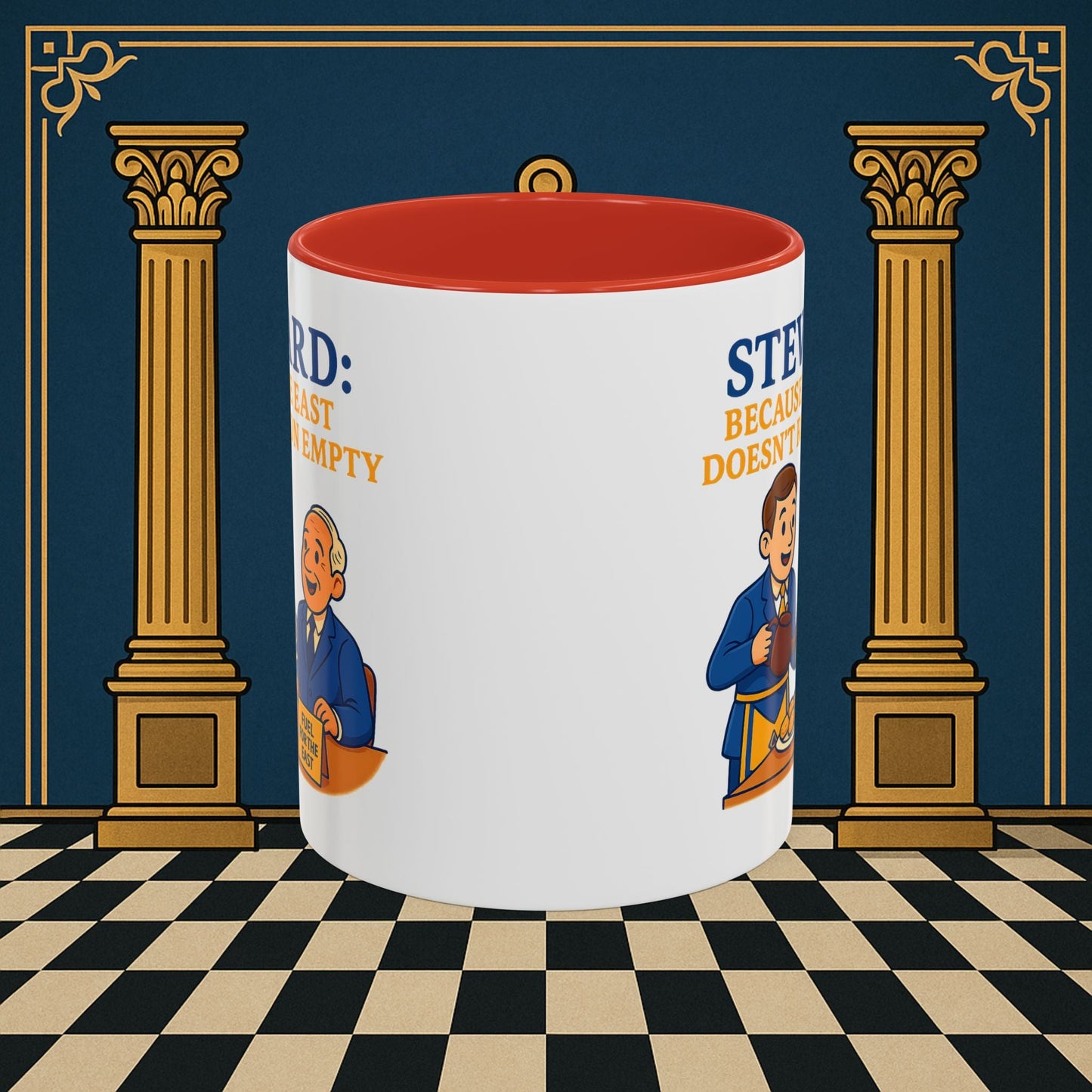 Masonic Mugs - Tea and Empires - Steward Printify