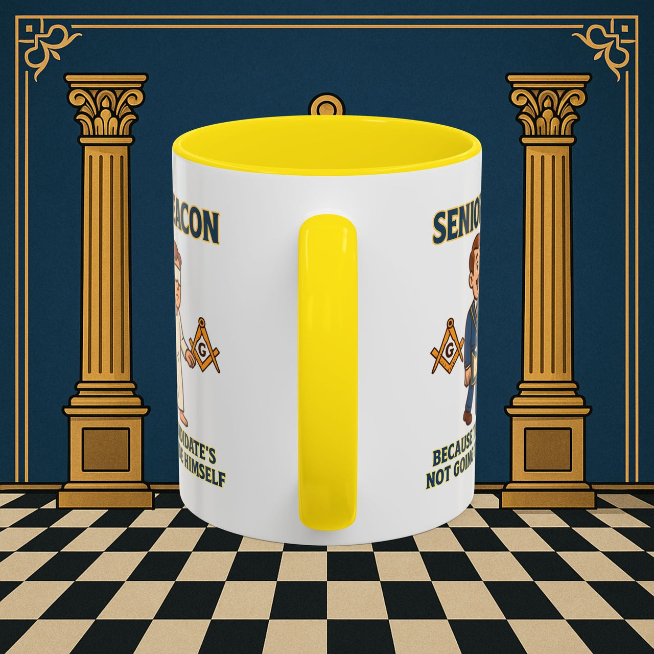 Masonic Mugs - Guiding Light - Senior Deacon Printify