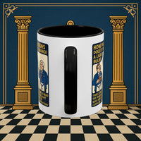 Masonic Mugs Ready to Go – How Many Masons? (Accent Coloured 11oz Mug) Printify