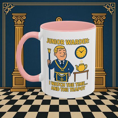 Masonic Mugs - Masonic Moments: Lodge Officer's Tea Time, Junior Warden Printify