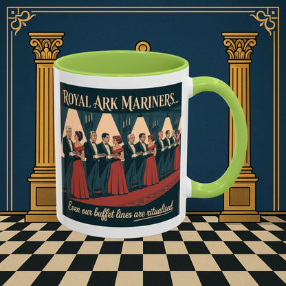 Masonic Mugs - Synchronized Service - Royal Ark Mariners Printify