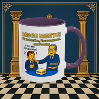 Masonic Mugs - Lodge Mentor Guidance: Masonic Ritual Instruction, Lodge Mentor Printify
