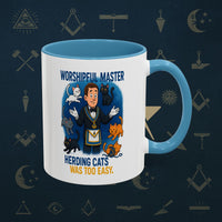Masonic Mugs - Masonic Cats Assemble - Worshipful Master Printify