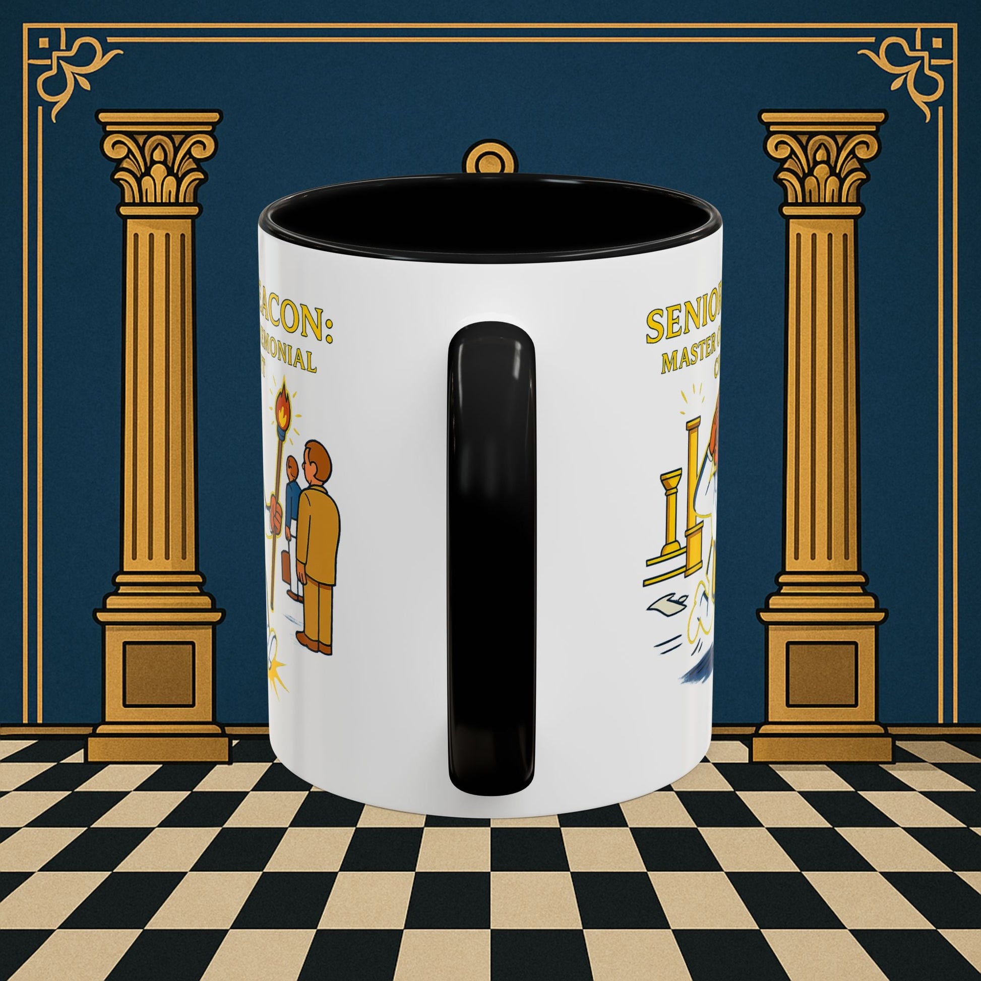 Masonic Mugs - Senior Deacon's CrossFit Challenge - Senior Deacon Printify