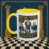 Masonic Mugs Ready to Go – How Many Masons? (Accent Coloured 11oz Mug) Printify
