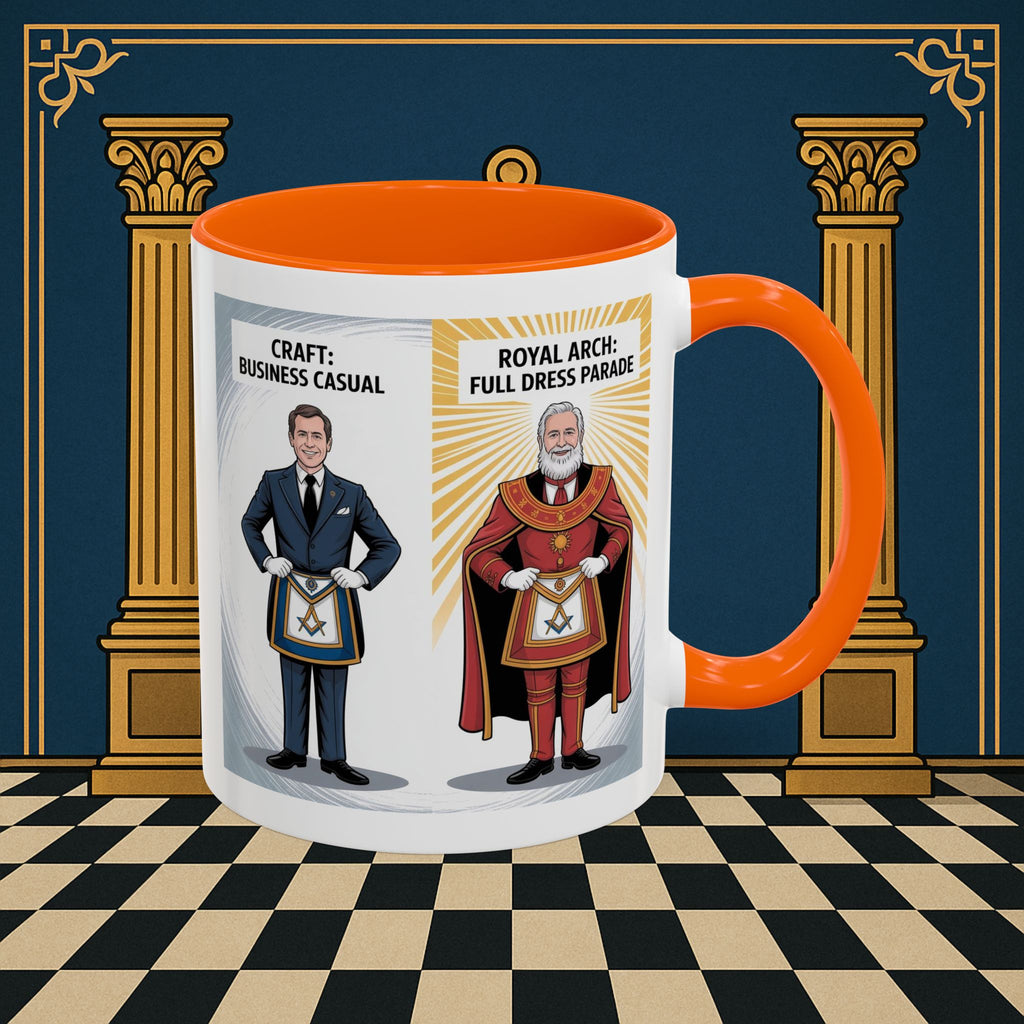Masonic Mugs - Masonic Dress Code Decoded - Royal Arch