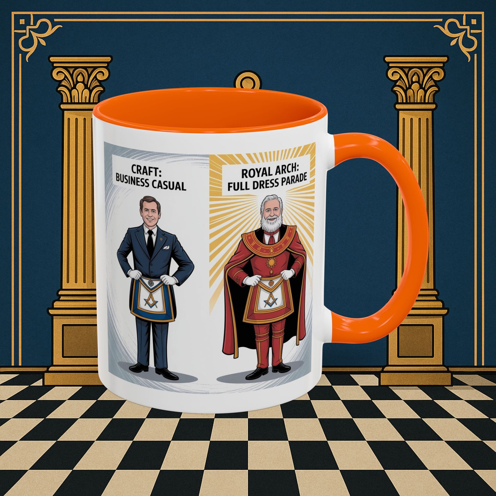 Masonic Mugs - Masonic Dress Code Decoded - Royal Arch