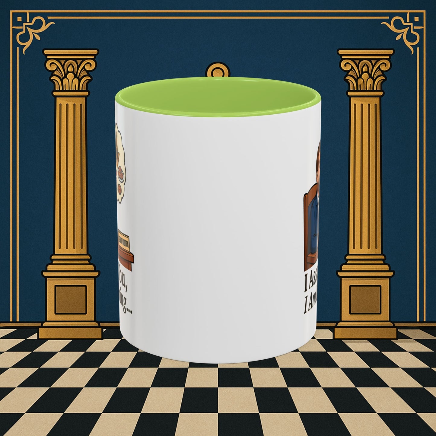 Masonic Mugs - Masonic Musings - Senior Warden Printify
