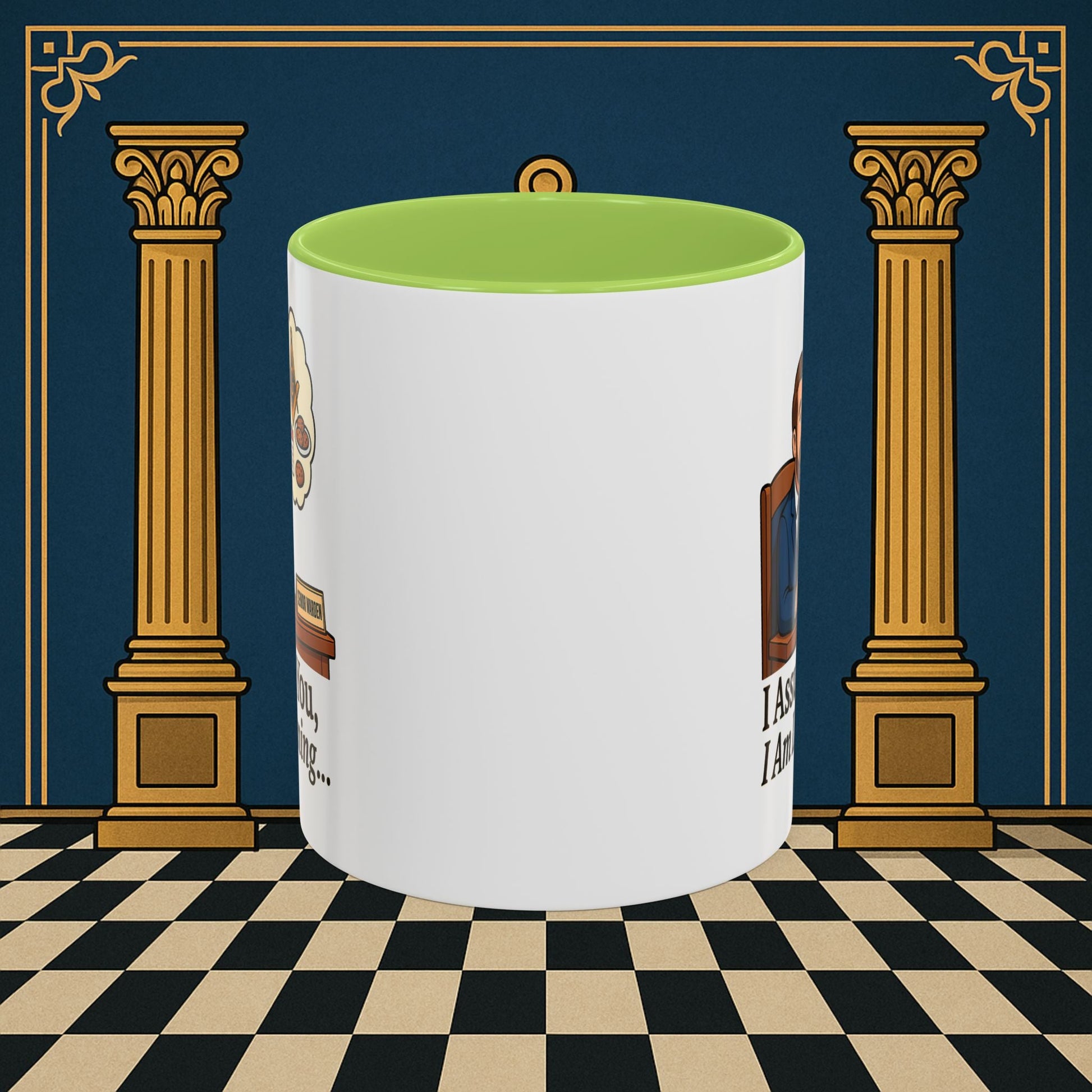 Masonic Mugs - Masonic Musings - Senior Warden Printify