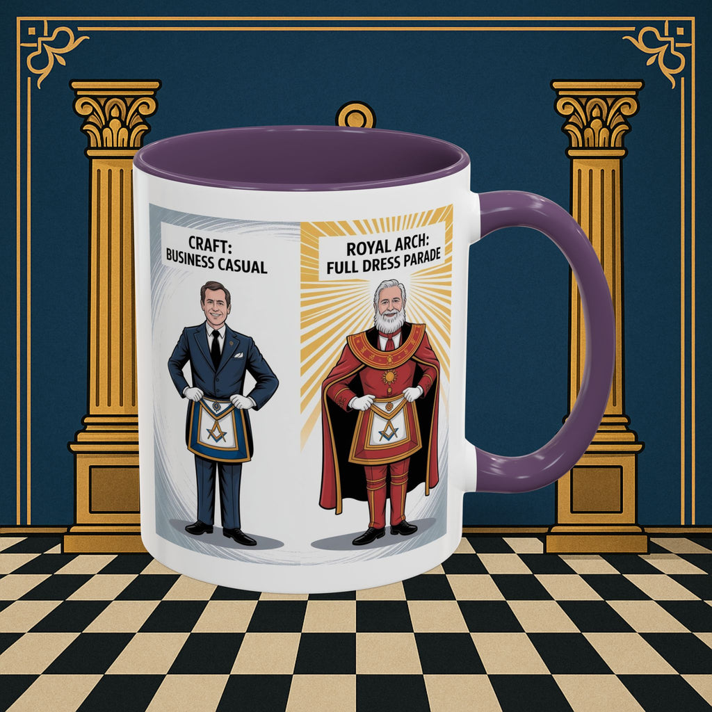 Masonic Mugs - Masonic Dress Code Decoded - Royal Arch