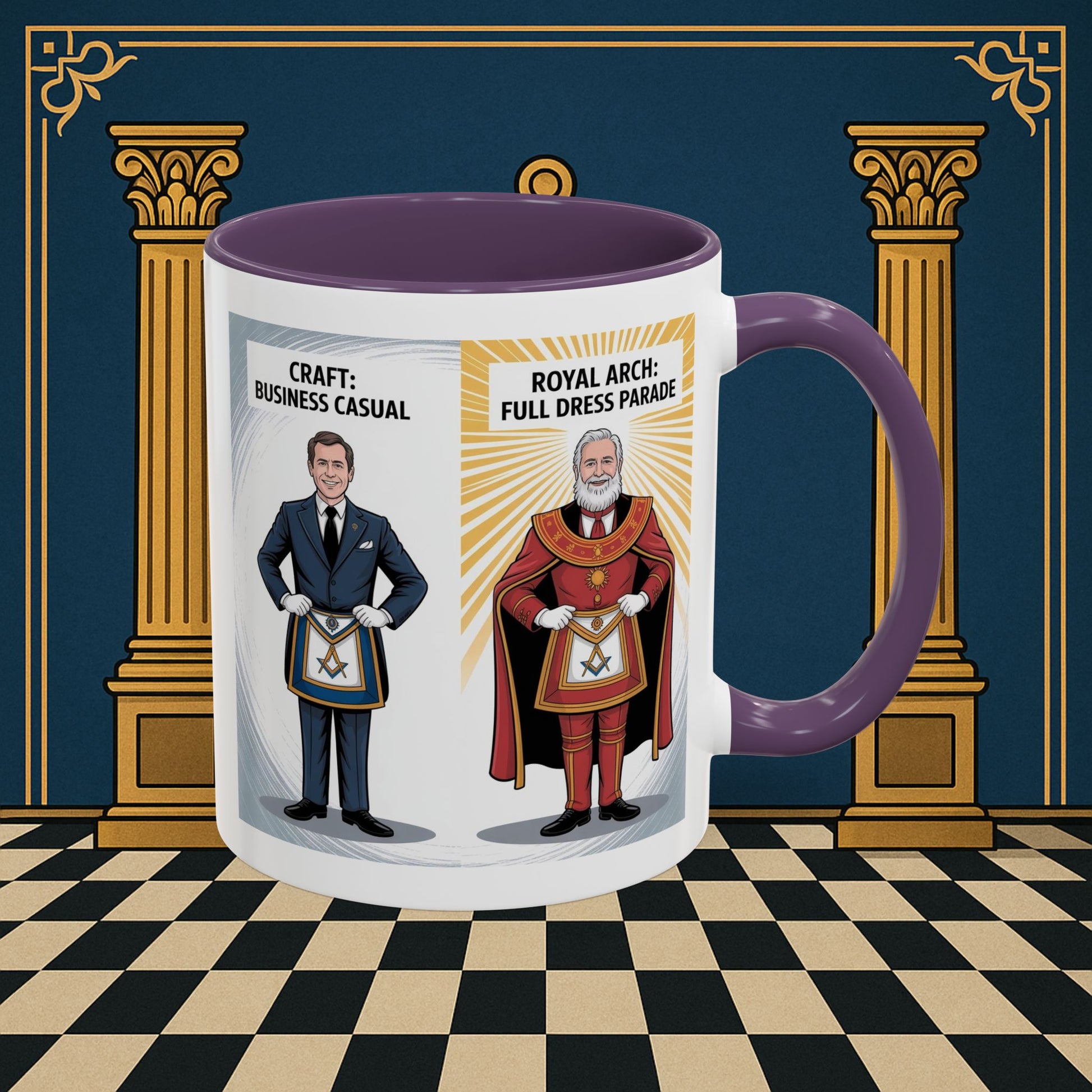 Masonic Mugs - Masonic Dress Code Decoded - Royal Arch