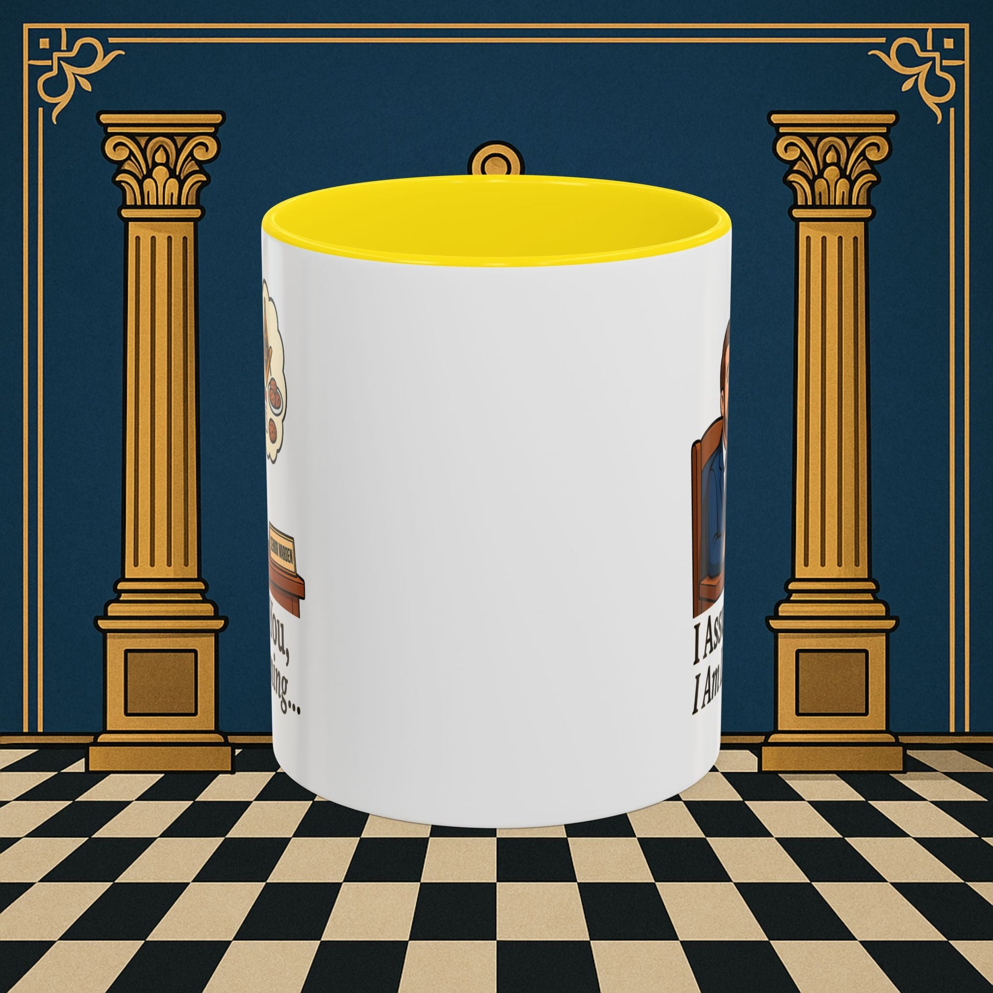 Masonic Mugs - Masonic Musings - Senior Warden Printify