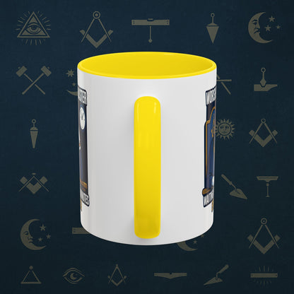 Masonic Mugs - Masonic Monotony - Worshipful Master Printify