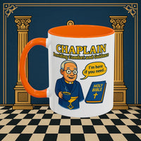 Masonic Mugs Ready to Go - Comfort in Faith - Chaplain Printify