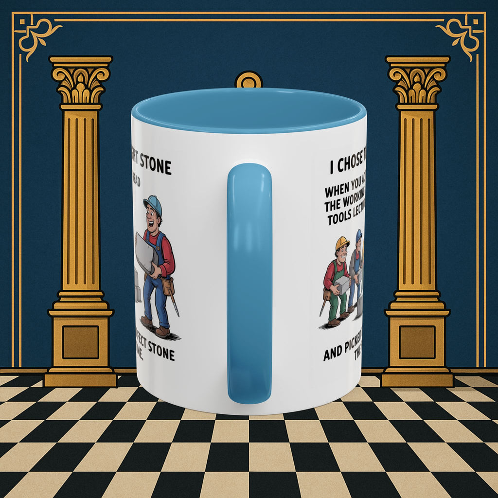 Masonic Mugs - Stone Selection Strategy - Mark Masonry