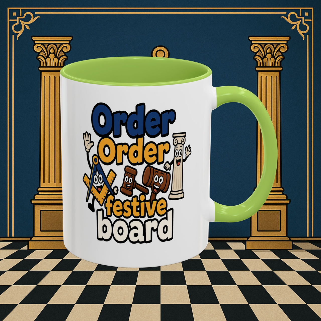 Masonic Mugs - Order Festive Board Printify