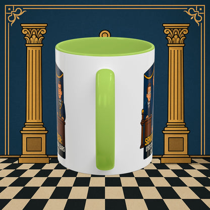 Masonic Mugs - Masonic Watchfulness - Senior Warden Printify