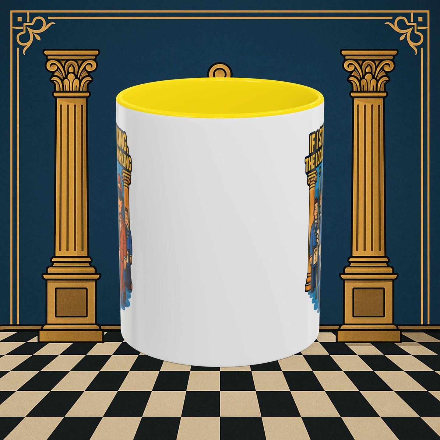 Masonic Mugs - Walking the Masonic Path - Senior Deacon Printify