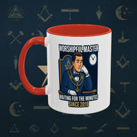 Masonic Mugs - Masonic Monotony - Worshipful Master Printify