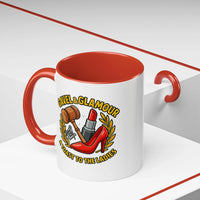 Masonic Mugs – Gavel & Glamour: A Toast to the Ladies (Accent Coloured 11oz Mug) Printify