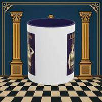 Masonic Mugs – Ladies of the Lodge: Grace, Strength & Support (Accent Coloured 11oz Mug) Printify