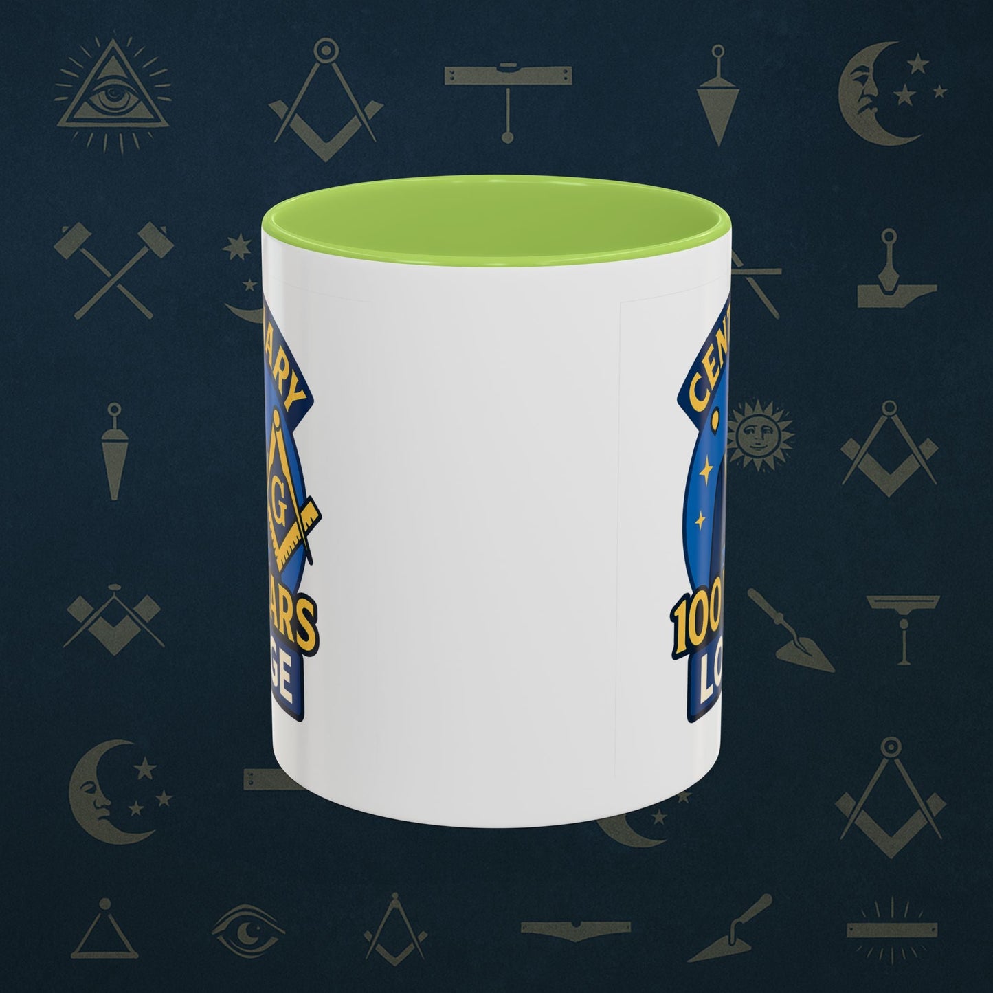 Masonic Mugs - Centennial Brotherhood - 100 years lodge anniversary Printify