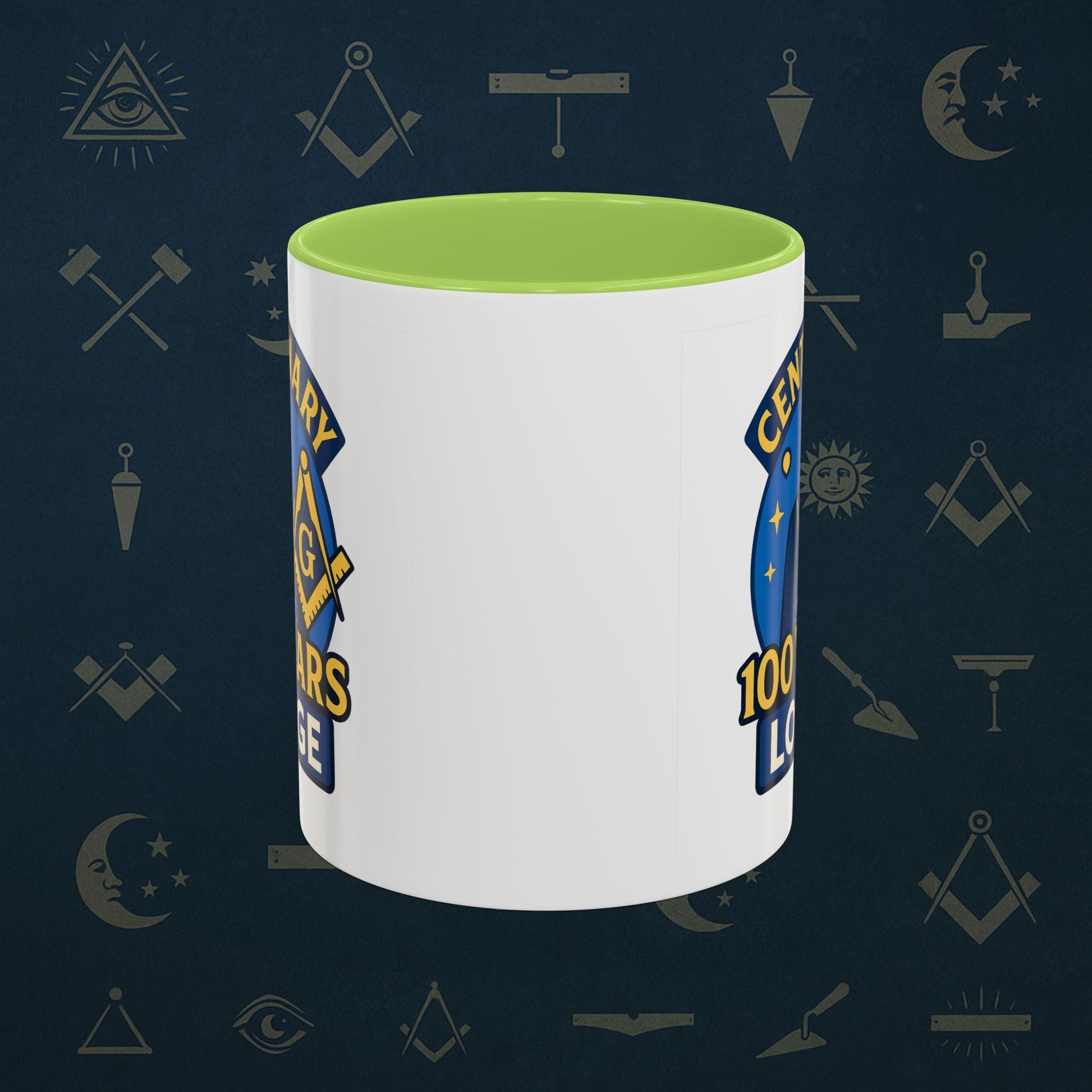 Masonic Mugs - Centennial Brotherhood - 100 years lodge anniversary Printify
