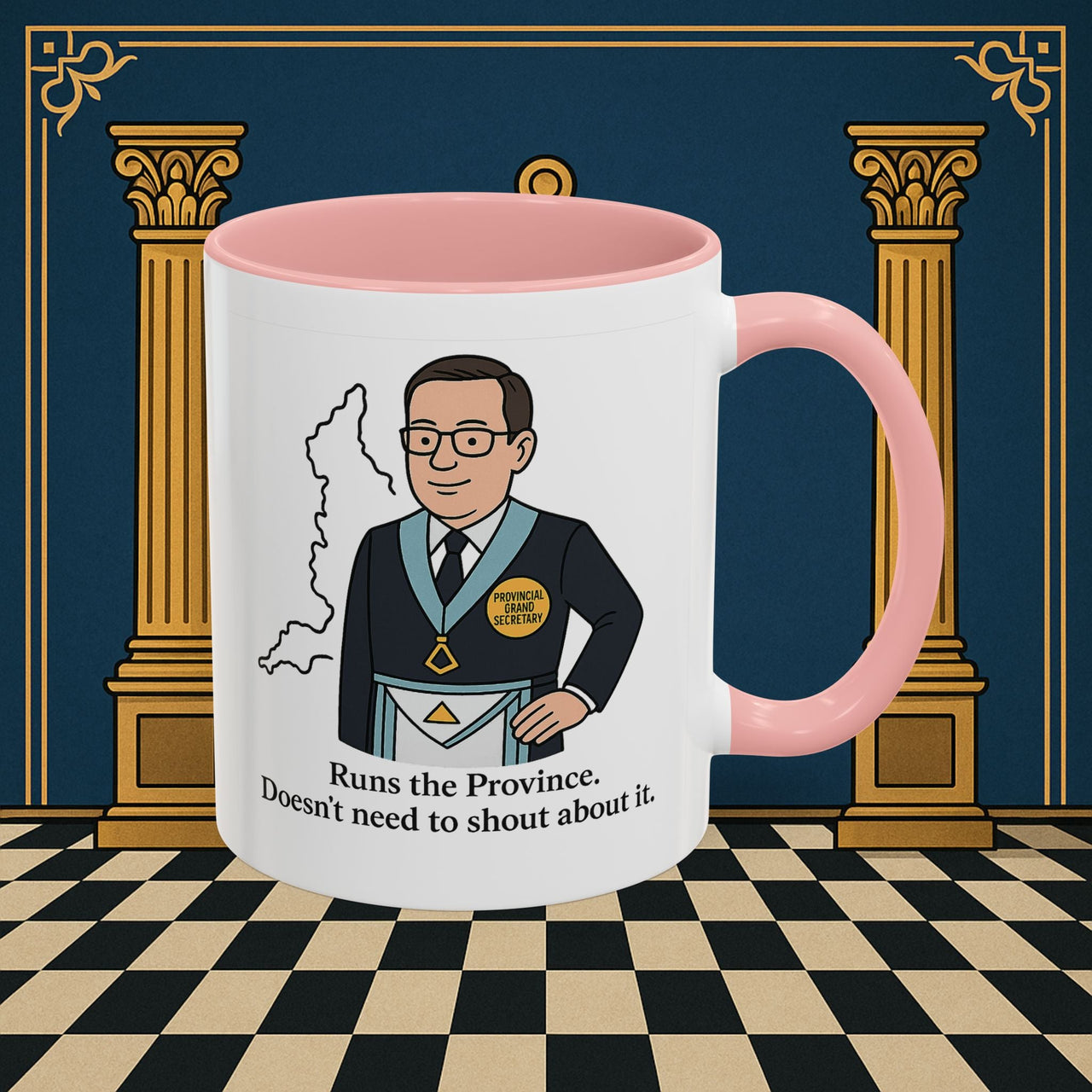 Masonic Mugs - Provincial Pride - Provincial Grand Secretary Printify