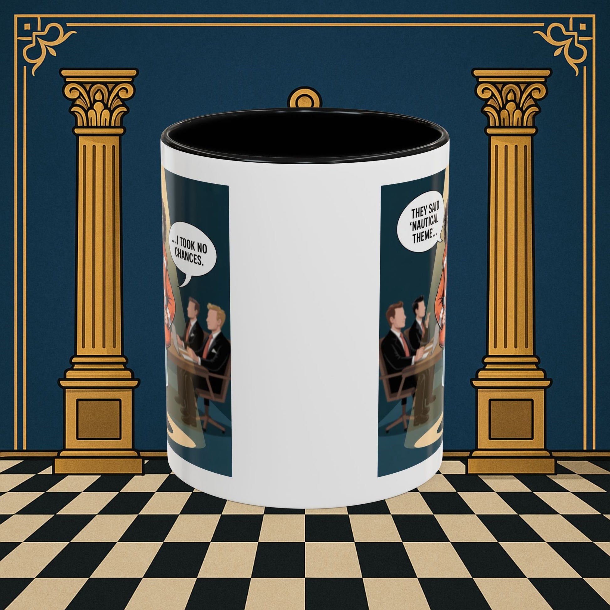 Masonic Mugs - Boardroom Baa - Royal Ark Mariner Printify