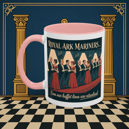 Masonic Mugs - Synchronized Service - Royal Ark Mariners Printify