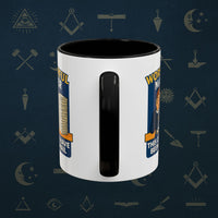 Masonic Mugs - Masonic Meetings Madness - Worshipful Master Printify
