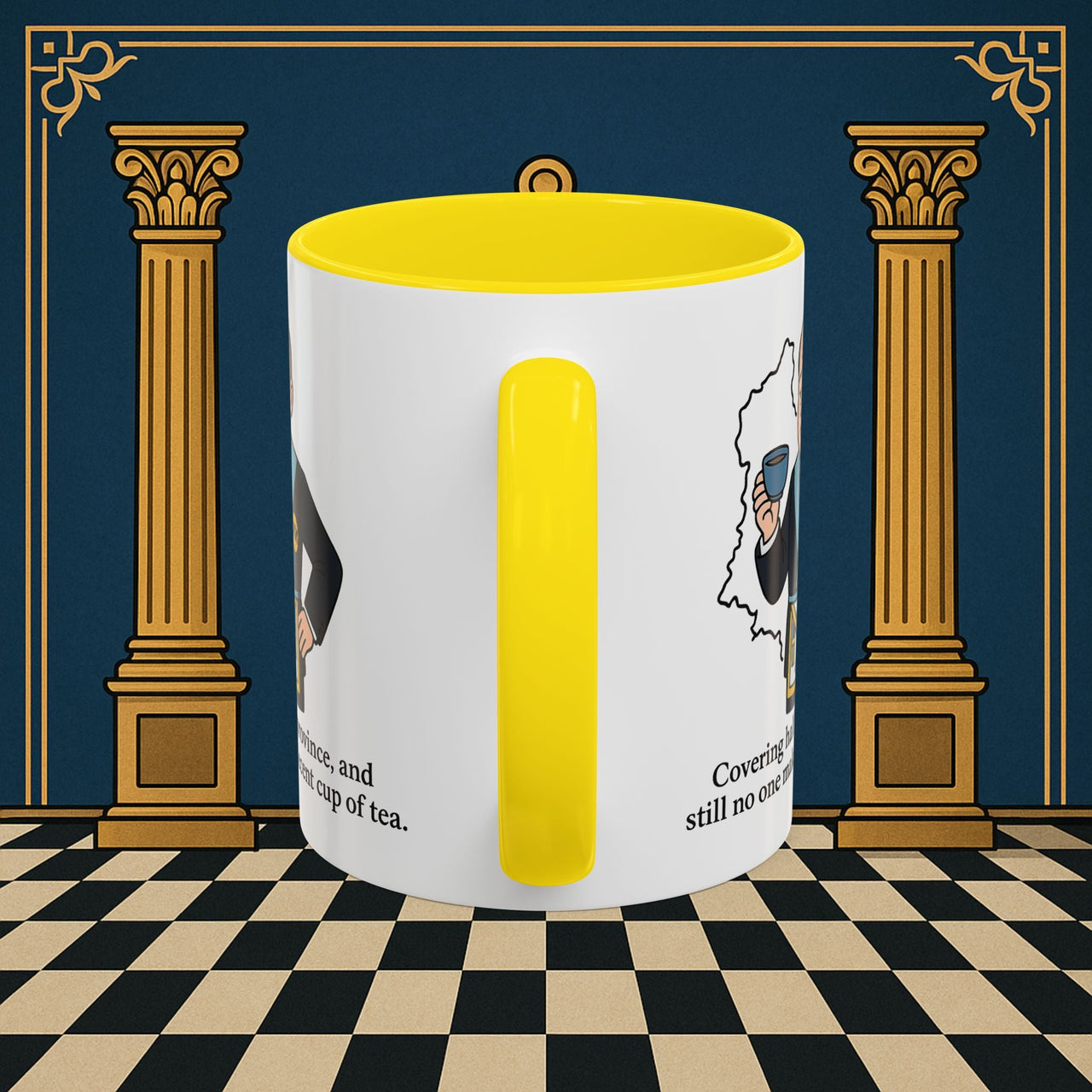 Masonic Mugs - Provincial Tea Troubles - Assistant Provincial Grand Master Printify