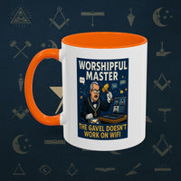 Masonic Mugs - Virtual Vertigo - Worshipful Master Printify