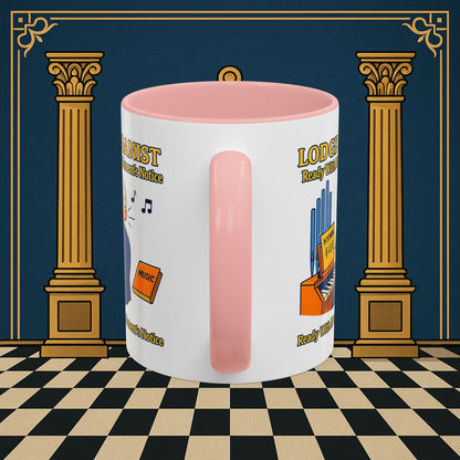 Masonic Mugs - Lodge Organist at the Ready - Organist Printify