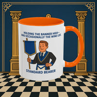 Masonic Mugs - Banner and Barrel - Provincial Standard Bearer Printify