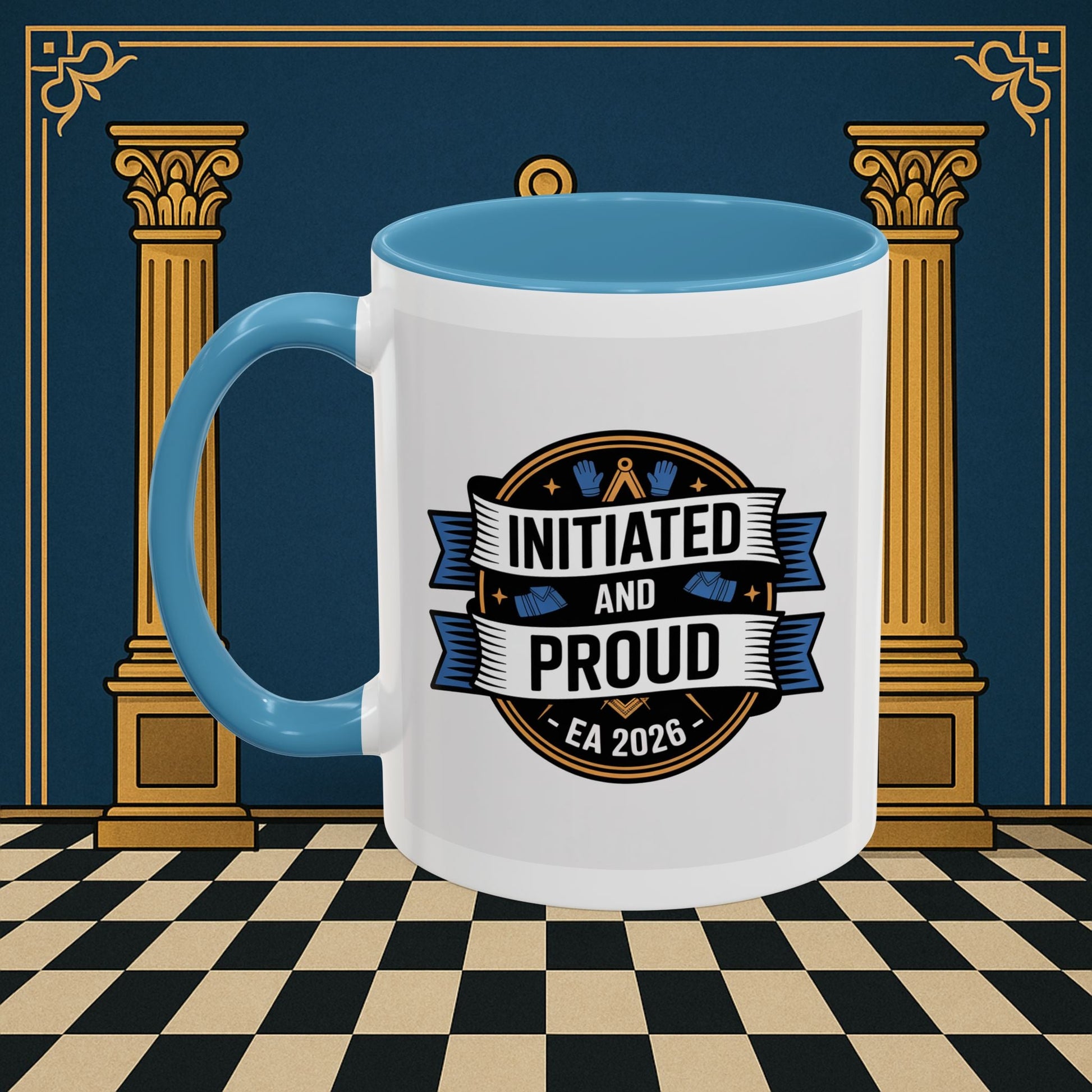 Masonic Mugs - Entered Apprentice 2025 - Ready to Go Printify