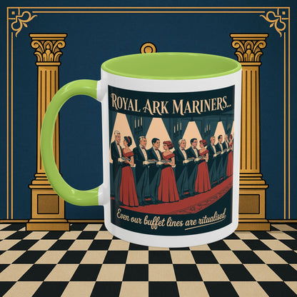 Masonic Mugs - Synchronized Service - Royal Ark Mariners Printify