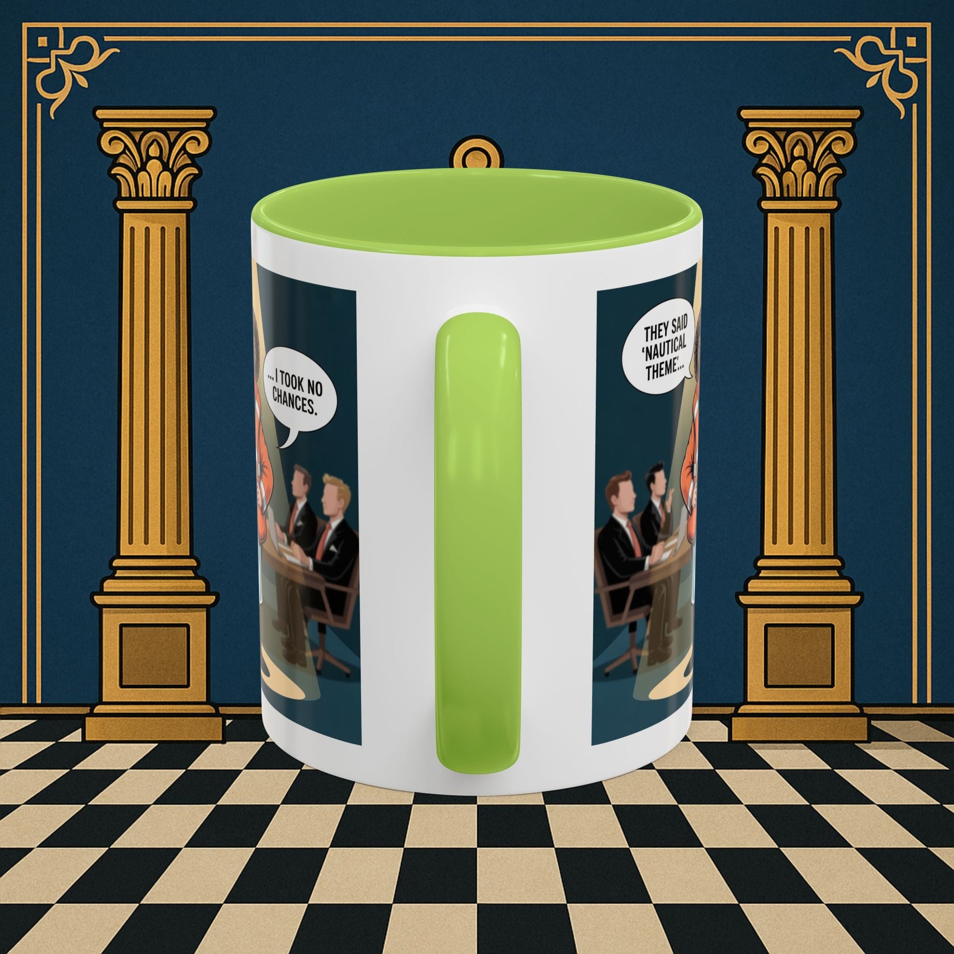 Masonic Mugs - Boardroom Baa - Royal Ark Mariner Printify